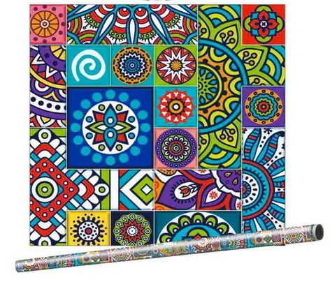 рулон 0,68 бум. металл. 5 м *