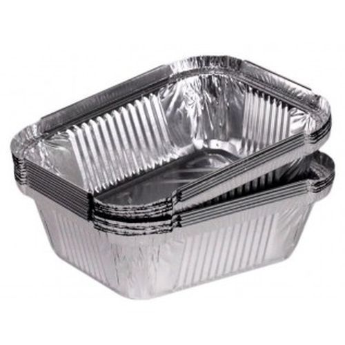 контейнер алюминиевый КОМПЛЕКТ прям. Paterra (218х156 h=38) с крышкой/100