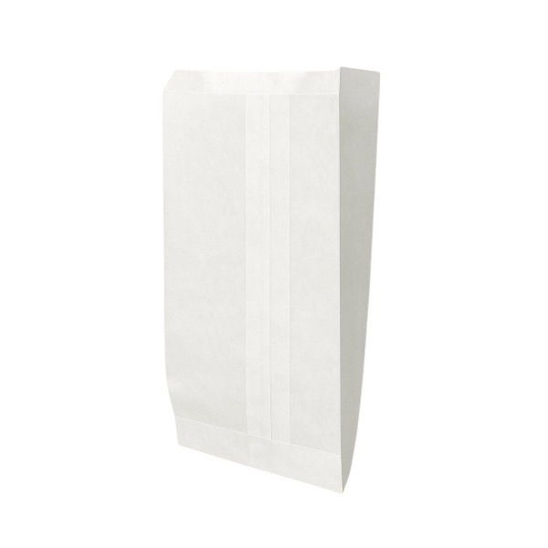 пакет бумажный с V-обр. дном 30х10х6 белый