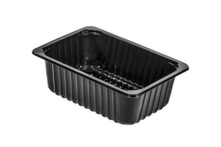 лоток под запайку 210х148х70 черный ЭМ *