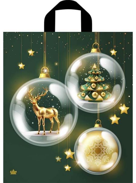 пакет петл. 43,5х38 Изумрудный блеск НГ