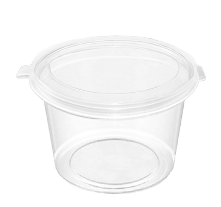 контейнер д/соуса 80мл P/P крышка сверху/80