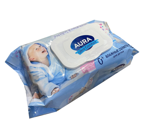 салфетки влажные /120 с клапаном *