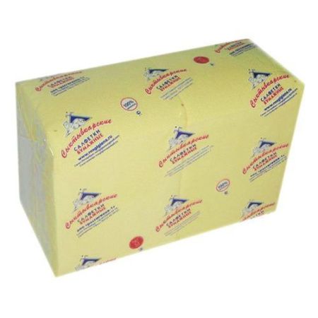 салфетки  Сыктывкарские желтые/400