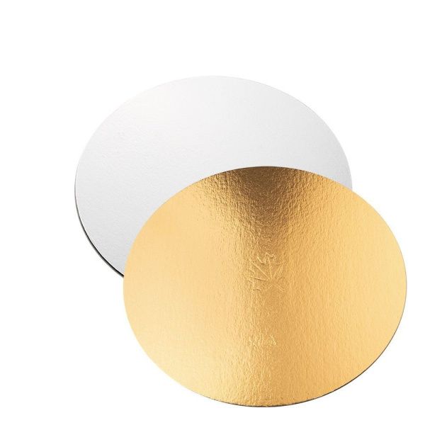 подложка d=260 золото/белая (толщина 1,5) *