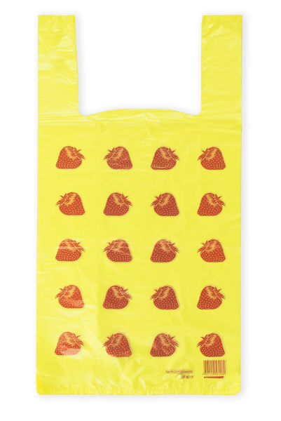 майки 29х57 Клубничка, желтые /100 от производителя в Перми