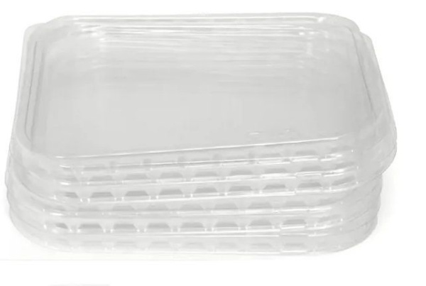 крышка пластиковая для контейнера алюминиевого 402-727 (125х100) *