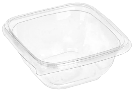 контейнер УЮ С12/12-250 прозрачный ПЭТ (крышка С12/12) КОМПЛЕКТ *