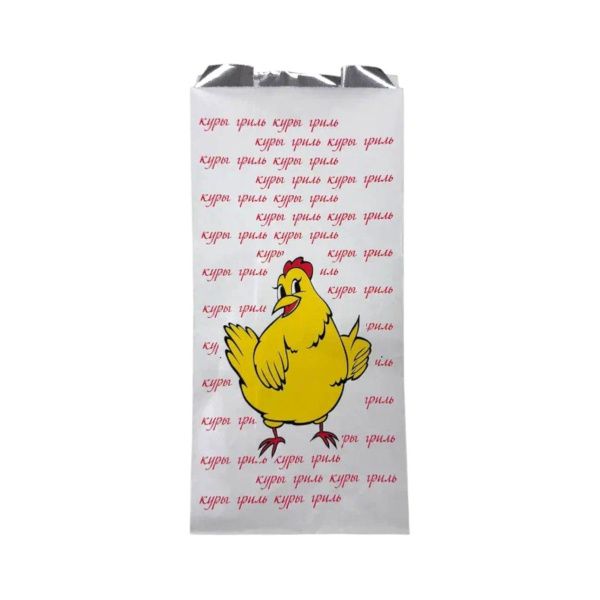 пакет для гриля 32х14х9 фольгир с рисунком