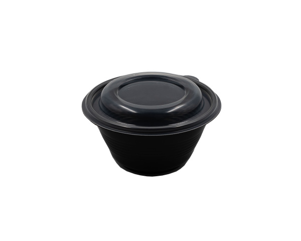 контейнер ПР-МС-500 черный (крышка ПР-МС-КР прозрачная)/480