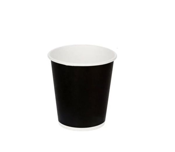 стакан бум. 250 мл Черный