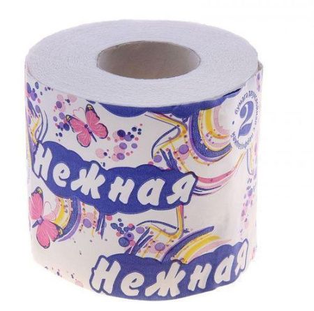 бумага туалетная НЕЖНАЯ 2-сл/48