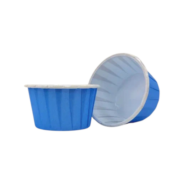 форма бум. Маффин 50х40 голубая/100 *