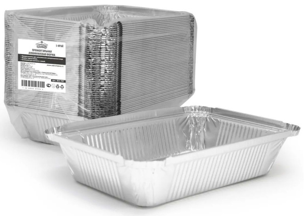 набор форм алюмин. прям. 313х213х44 2,235л Горница /3