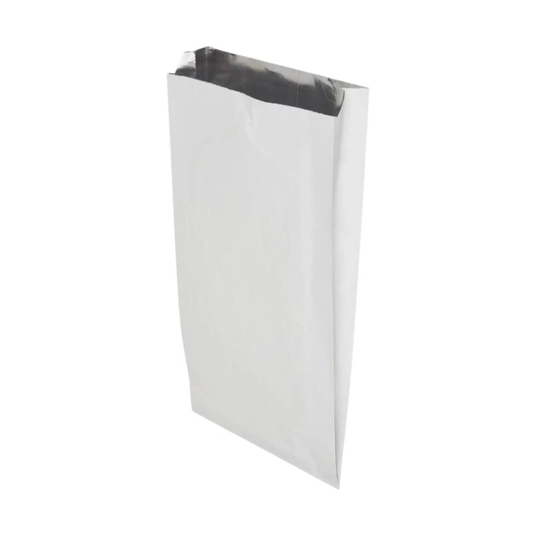 пакет для гриля 32х14х9 фольгир белый