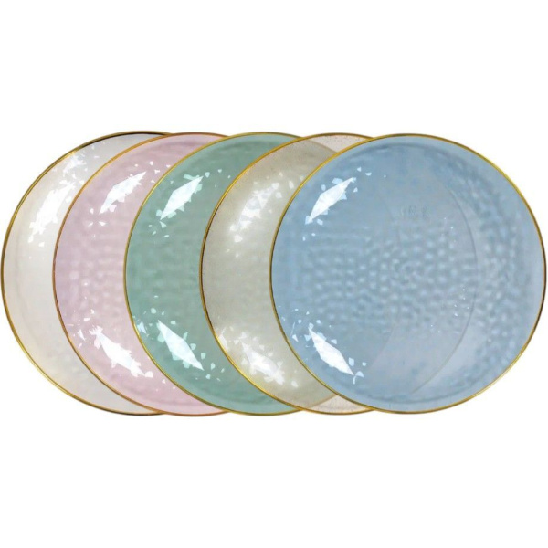 тарелка круглая ПС 250 мм в ассортименте/10*