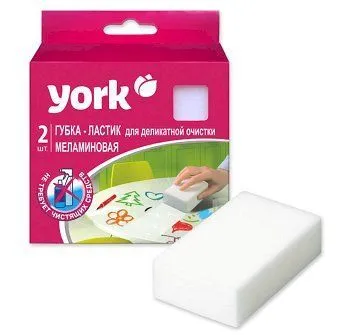 губка York меламиновая/2 *